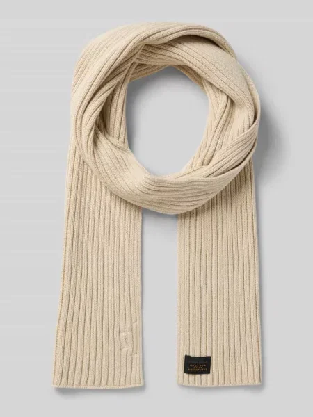 Szal z domieszką kaszmiru Camel Active biała
