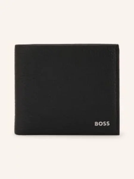 Boss Peněženka New Crosstown / stříbrná černá