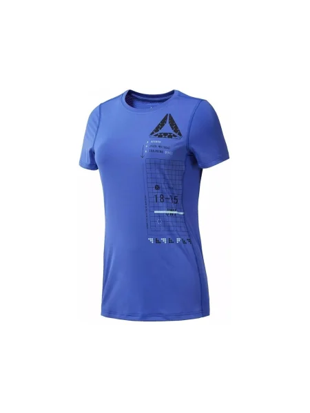 Tricou Reebok Sport albastru
