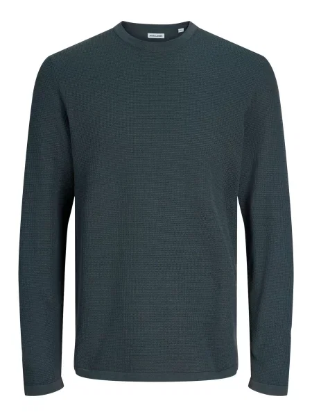 JACK & JONES Pulover JJAustin închis verde