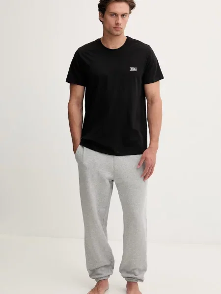 BOSS tričko pánske TShirtRN čierna