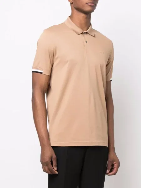 Tricou polo Boss cu dungi