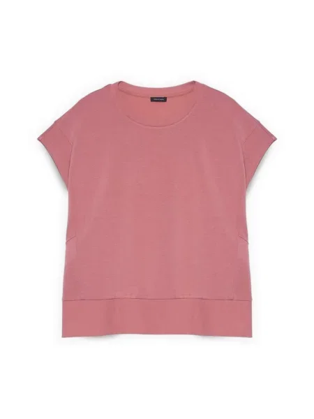 Bluza Fiorella Rubino bez rękawów różowa