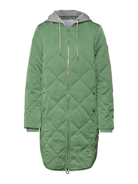 STREET ONE Palton de primăvară-toamnă amestecat / verde gri