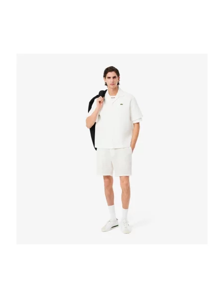 Pantaloni Lacoste alb