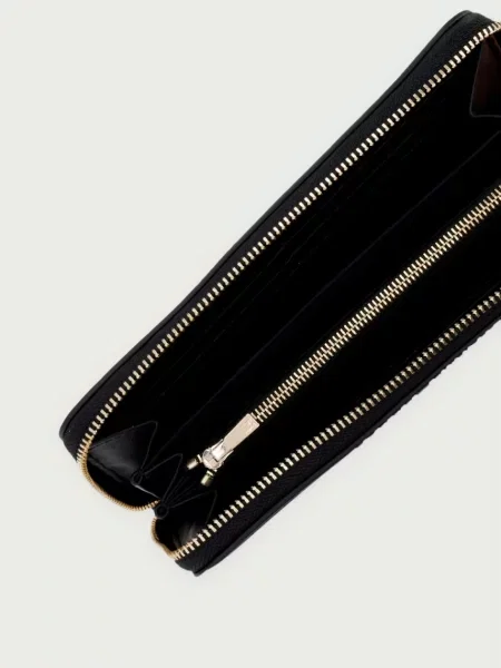 Tommy Hilfiger portfel z imitacji skóry czarny