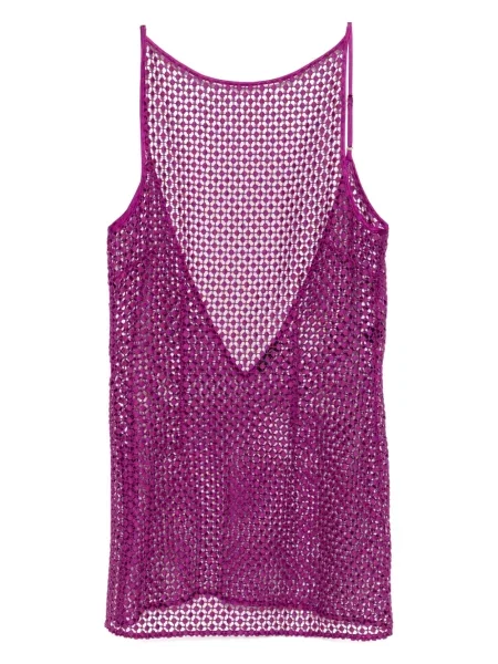 Rochie mini Kiki De Montparnasse de costum violet
