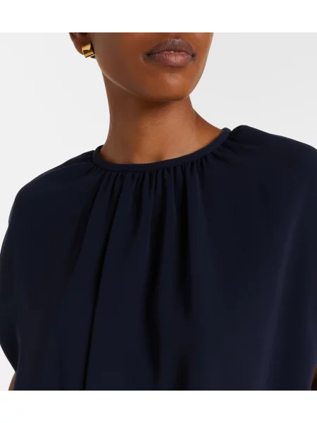 Top Max Mara elegant albastru