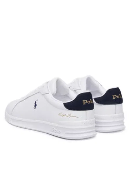 Polo Ralph Lauren Hrt Crt II tenisice od kože bijela