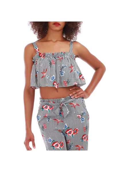 Top La Modeuse crna