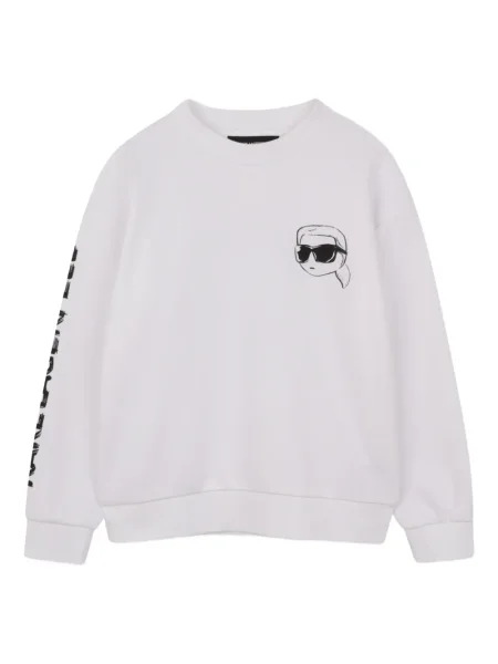 Bluza dziecięca Karl Lagerfeld biała