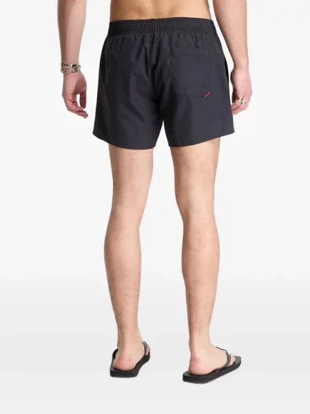 Slip de baie Hugo cu imagine negru