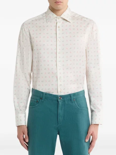Cămașă Etro cu imagine cu model paisley