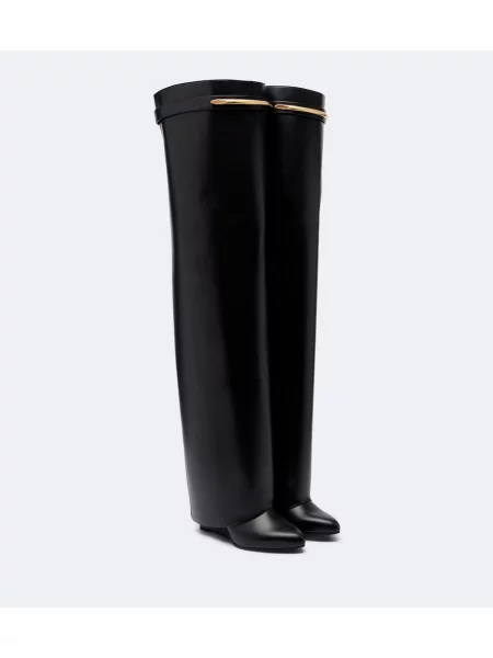Cizme Givenchy din piele negru