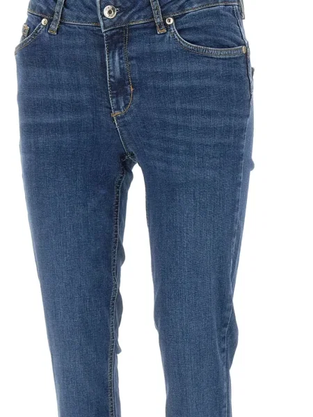 Pantaloni Liu Jo cu 5 buzunare albastru