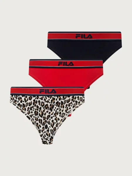 Fila tanga s bavlnou červené