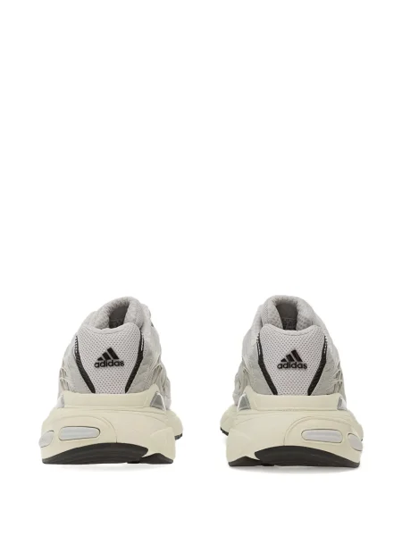 Papuci tip mules Adidas cu dungi cu imagine din jerseu albastru