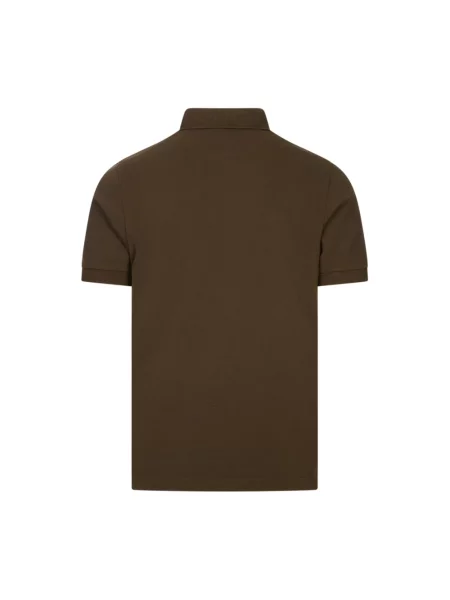 Koszulka polo Stone Island z kamieniami brązowa