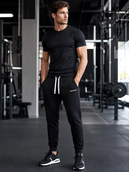 Pantaloni Lotto negru
