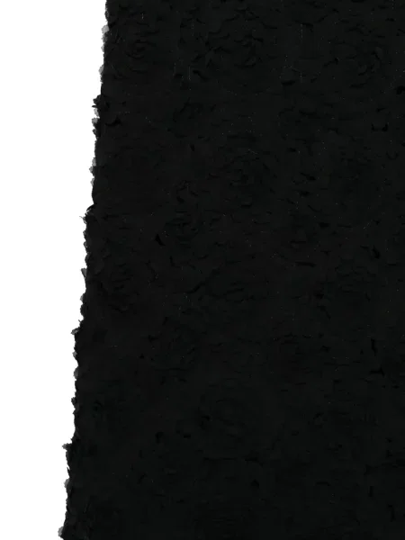 Fustă tip creion Shiatzy Chen cu model floral negru