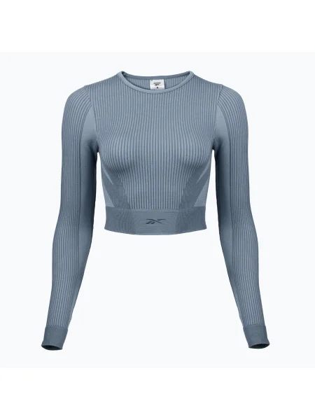 Tricou mânecă lungă Reebok albastru