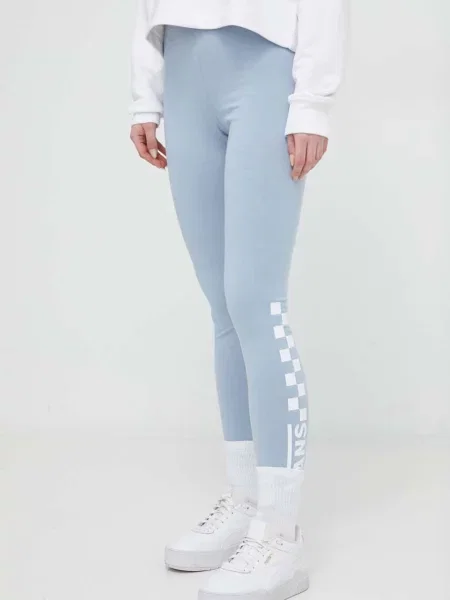 Панталон Vans с принт синьо