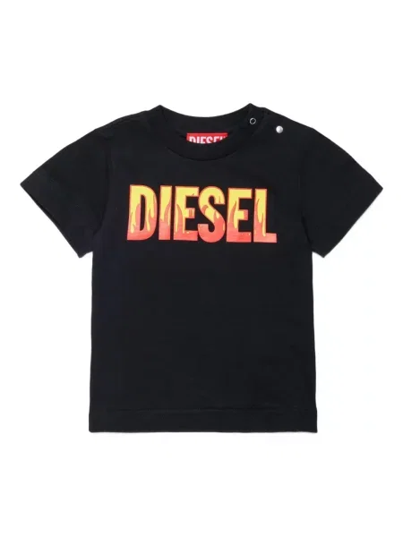 Koszulka dziecięca Diesel czarna