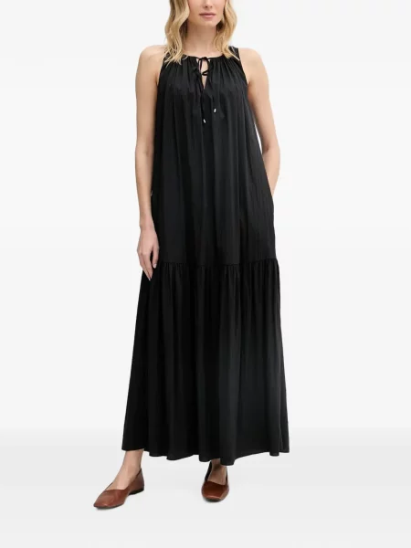 Rochie maxi Mos Mosh fără mâneci negru