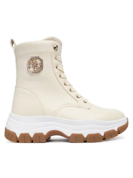 Guess Gležnjarji FLFBNZ Écru