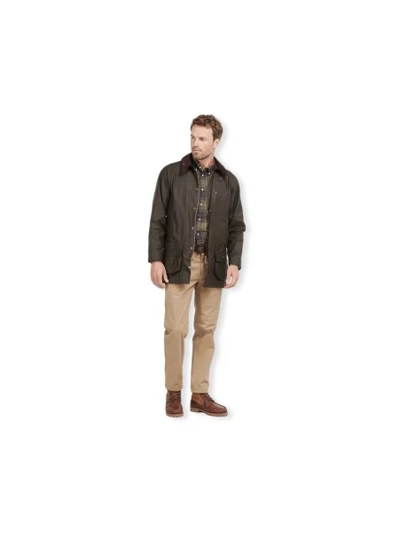 Klasická bunda Barbour zelená