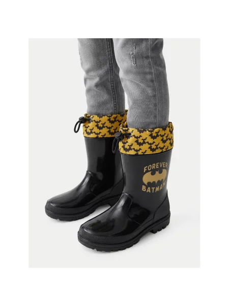 Gumicsizma Batman fekete
