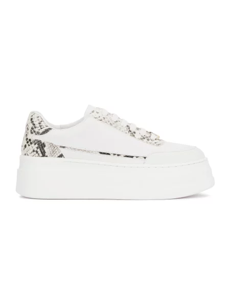 Sneakersy Kazar skórzane białe