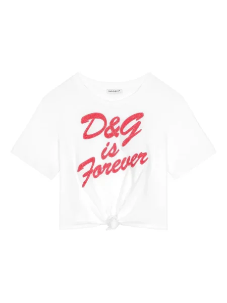 Koszulka dziecięca Dolce And Gabbana biała