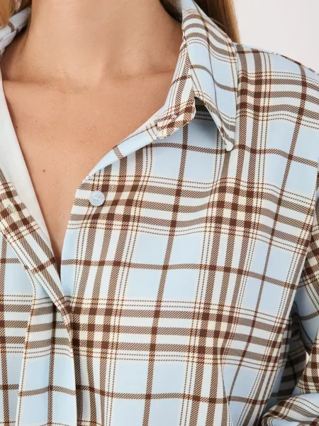 Cămașă Italy Moda albastru