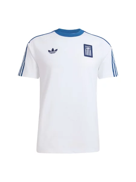 ADIDAS PERFORMANCE Tehnička sportska majica Griechenland tamno plava bijela