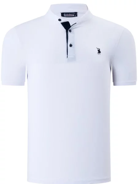 Tricou polo Dewberry alb