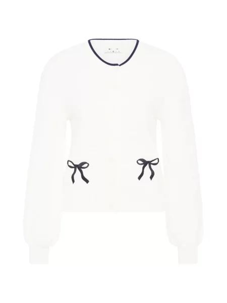 Cardigan The Upside cu funde alb