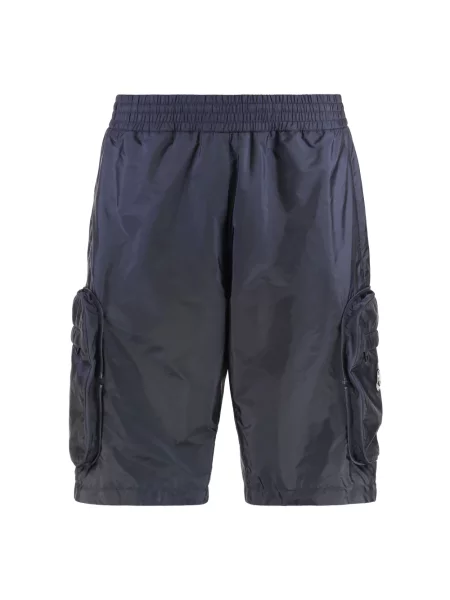 Bermudy Moncler niebieskie