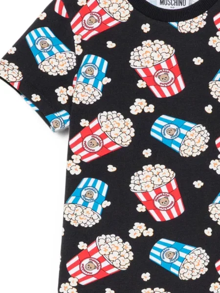 Koszulka dziecięca Moschino czarna
