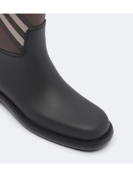 Členkové topánky Burberry hnedá