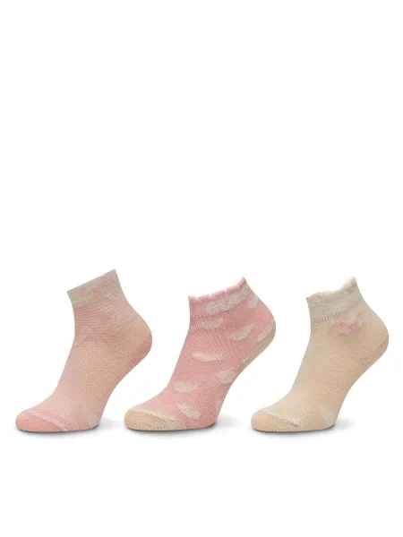 Довгі шкарпетки Guess рожевий