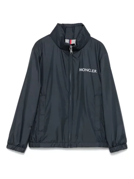 Kurtka dziecięca Moncler Enfant niebieska