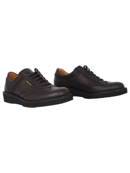 Sneakersy Mephisto wiązane brązowe