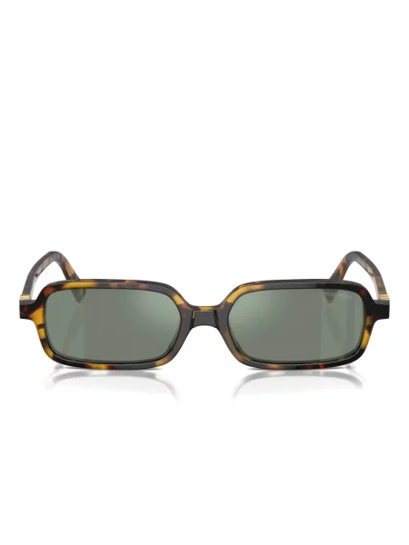Saulės akiniai Miu Miu Eyewear ruda