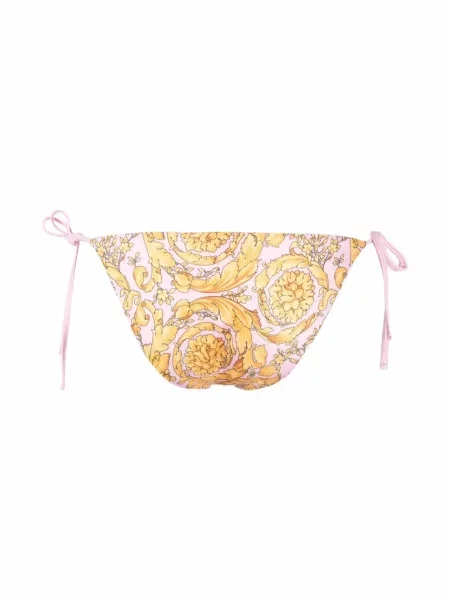 Raštuotas bikini Versace rožinė