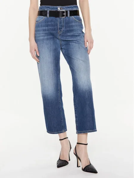 Pinko Farmer Boyfriend Fit kék