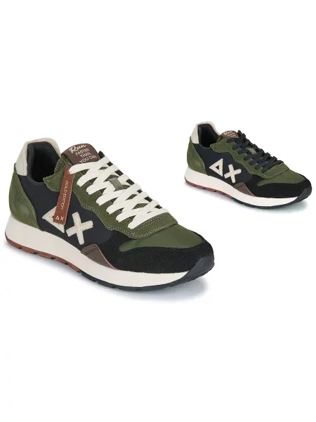Pantofi Sun68 verde