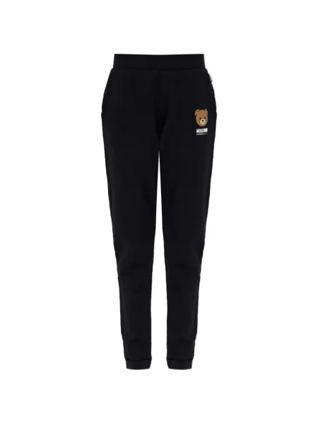 Ursuleț de pluș pantaloni Moschino alergare negru