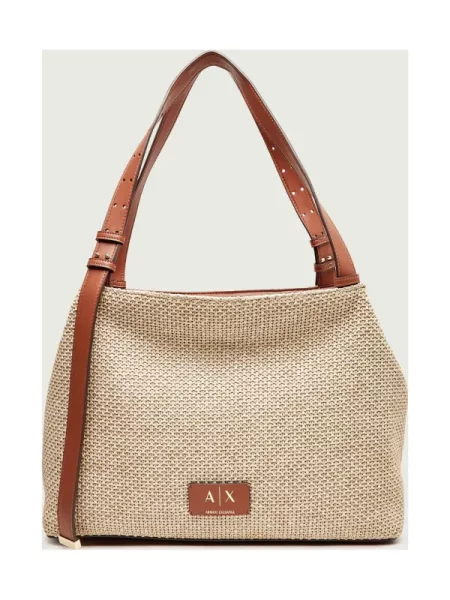 Geantă Armani Exchange bej