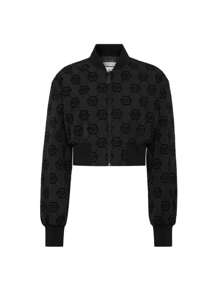 Kurtka bomber Philipp Plein czarny